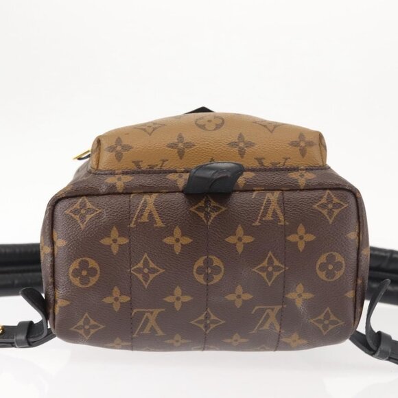 LOUIS VUITTON Monogram Reverse Palm Springs PM Backpack M44870 LV Auth BA5723 - Picture 6 of 16